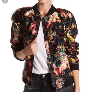 BNCI Faux Leather Bomber Jacket